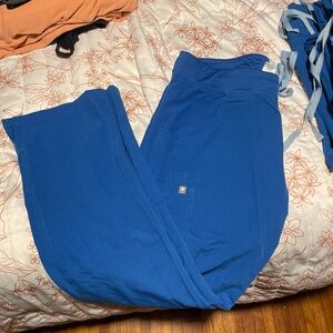 3 pair of FIGS Kade Royal Blue size medium